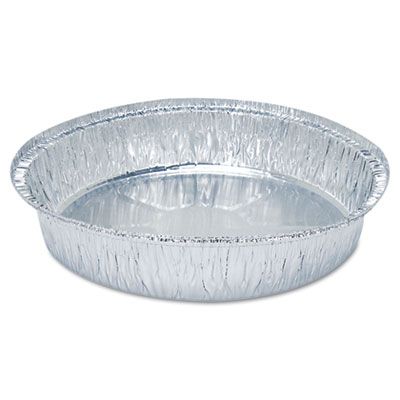 Boardwalk ROUND9 9" Round Aluminum To-Go Containers - 500 / Case