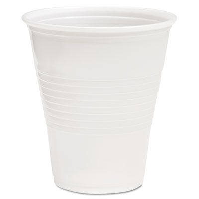 Boardwalk TRANSCUP12 12 oz Plastic Cold Cups, Polypropylene, Translucent - 1000 / Case