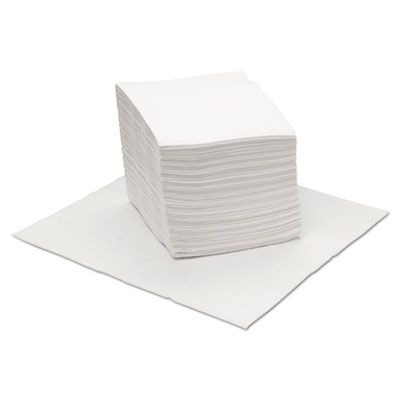 Boardwalk V040QPW DRC Wipers, 12" x 13", White - 1008 / Case