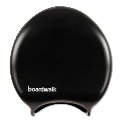Boardwalk 1519 9" Jumbo Roll Toilet Paper Dispenser, Black - 1 / Case