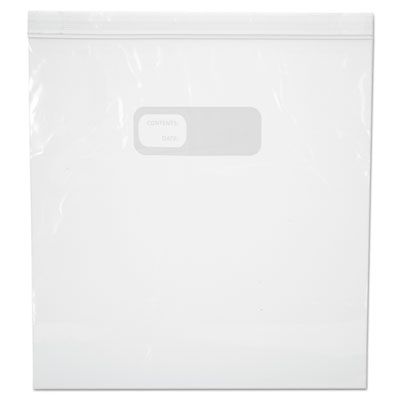 Boardwalk 1GALBAG Reclosable Plastic Food Storage Bags, 1 Gallon, 1.75 Mil, 10.56" x 11", Clear - 250 / Case