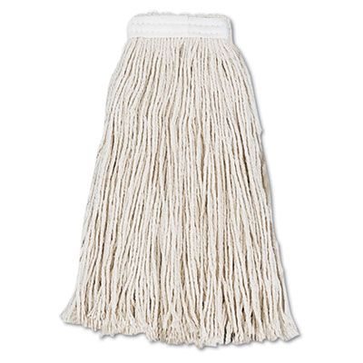 Boardwalk 2016C Wet Mop Heads, Cut-End Cotton, #16, White - 12 / Case