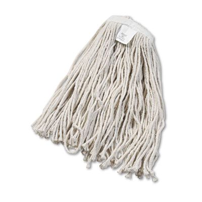 Boardwalk 2020C Wet Mop Heads, Cut-End Cotton, #20, White - 12 / Case