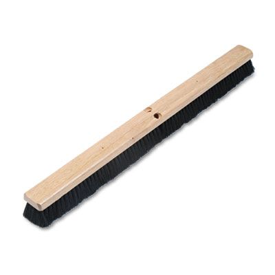 Boardwalk 20236 Floor Brush / Broom Head with Black Tampico Bristles, 36" Wide - 1 / Case