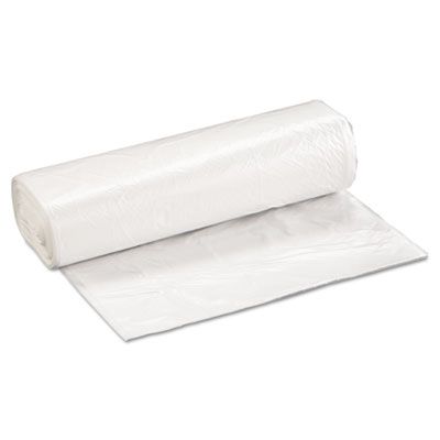 Boardwalk 385814 60 Gallon Trash Can Liners / Garbage Bags, 38" x 58", 11 Mic, Natural - 200 / Case
