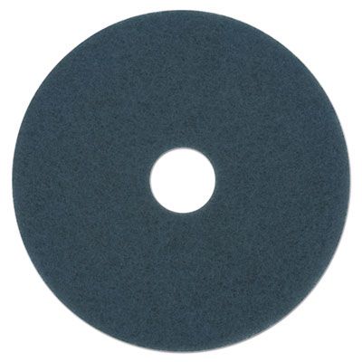 Boardwalk 4020BLU Scrubbing Floor Pads, 20" Diameter, Blue - 5 / Case
