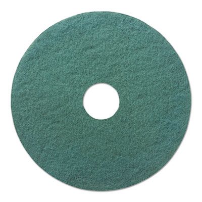 Boardwalk 4020GRE Scrubbing Floor Pads, Heavy Duty, 20" Diameter, Green - 5 / Case