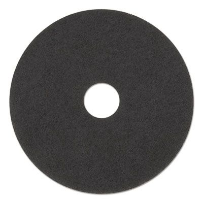 Boardwalk 4020HIP High Performance Stripping Floor Pads, 20" Diameter, Grayish Black - 5 / Case