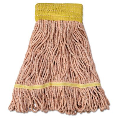 Boardwalk 501OR Super Loop Wet Mop Heads, Cotton / Synthetic, Small, Orange - 12 / Case