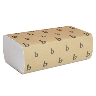Boardwalk 6200 Multifold Paper Hand Towels, 9" x 9-9/20", White - 4000 / Case