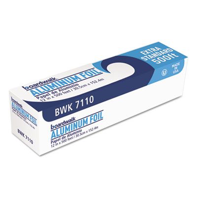 Boardwalk 7110 Aluminum Foil Roll, Standard, 12" x 500' - 1 / Case
