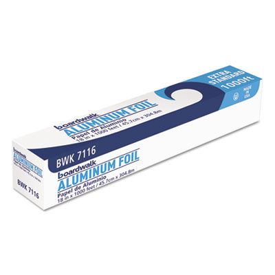 Boardwalk 7116 Aluminum Foil Roll, Standard, 18" x 1000' - 1 / Case