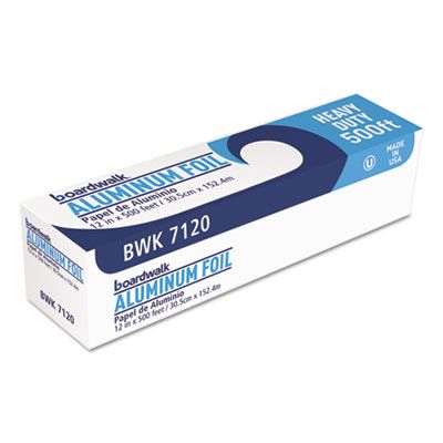 Boardwalk 7120 Aluminum Foil Roll, Heavy Duty, 12" x 500' - 1 / Case