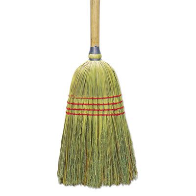Boardwalk BR10012 Upright Broom, Corn Fiber Head, 56" - 6 / Case