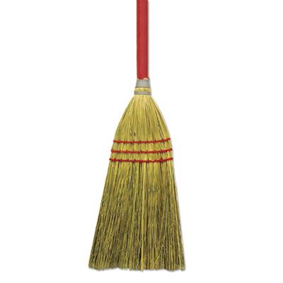 Boardwalk BR10016 Lobby Broom, Corn Fiber Head, 36" - 12 / Case