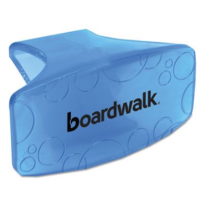 Boardwalk CLIPCBL Toilet Bowl Air Freshener Clips, Cotton Blossom Scent, Blue - 12 / Case