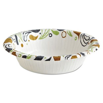 Boardwalk DEER12BOWL Deerfield 12 oz Coated Paper Bowls - 1000 / Case