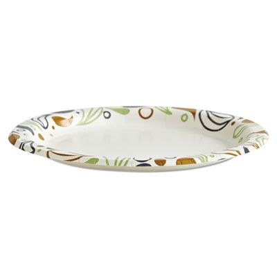 Boardwalk DEER6PLT Deerfield 6" Coated Paper Plates - 1000 / Case