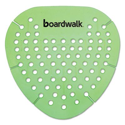 Boardwalk GEMHMI Gem Urinal Screens, Herbal Mint Scent, Green - 12 / Case