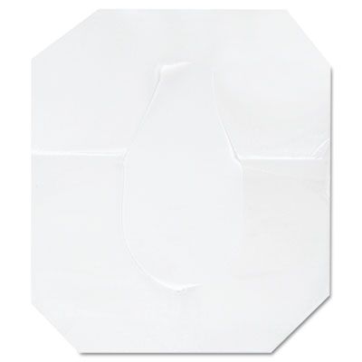 Boardwalk K1000B Half Fold Toilet Seat Covers, White - 1000 / Case