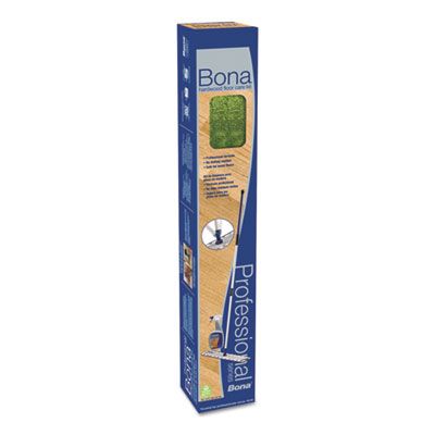 Bona WM710013399 Hardwood Floor Care Mop Kit, 18" Head, 72" Handle, Blue - 1 / Case