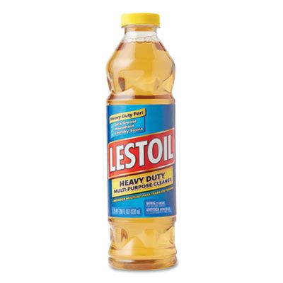 Clorox 33910 Lestoil Heavy Duty Multi-Purpose Cleaner, Pine Scent, 28 oz Bottle - 12 / Case