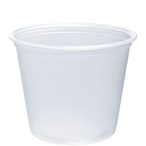 Dart 550PC 5.5 oz Conex Complements Plastic Portion Cups, Polypropylene, Contact Clear - 2500 / Case