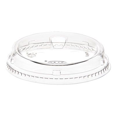 Dart Solo 626NSL Prima Strawless Lid for select* Dart Solo 12-24 oz Cold Cups, PET Plastic, Clear - 1000 / Case