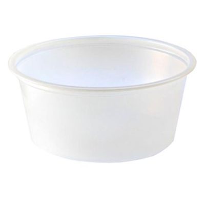 Fabri-Kal 9500516 / PC325 3.25 oz Plastic Portion Cups, Polystyrene, Translucent - 2500 / Case