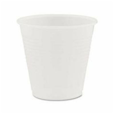 Fabri-Kal RK3 3 oz Plastic Cold Cups, Translucent - 2500 / Case