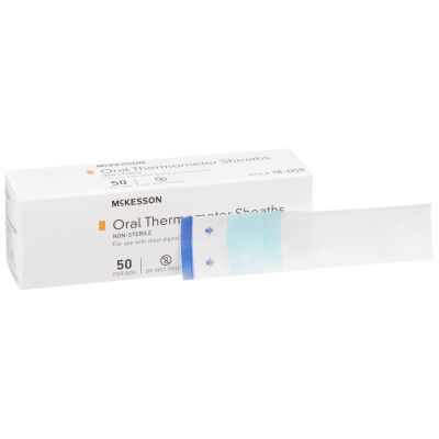 McKesson Digital Oral Thermometer Sheath / Probe Cover - 5000 / Case