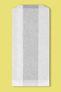 Fischer Paper 218 4 lb Glassine Food Bags, 5" x 3.25" x 11" - 1000 / Case