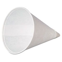 Genpak W4F Harvest 4 oz White Paper Cone Cups - 5000 / Case
