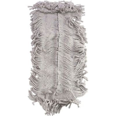 Genuine Joe 00185 Cotton Dust Mop Head Refill, 18" x 5" - 12 / Case