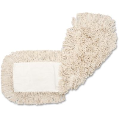 Genuine Joe 24500 Cotton Dust Mop Head Refill, 24" - 12 / Case