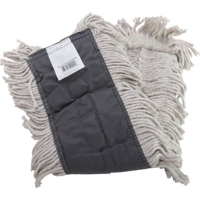 Genuine Joe 00245 Cotton Dust Mop Head Refill, 24" x 5" - 12 / Case