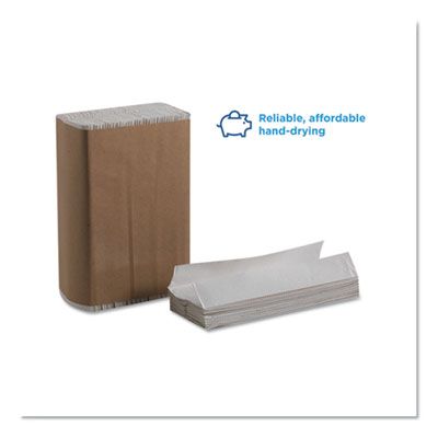 Georgia-Pacific 20603 Pacific Blue Basic C-Fold Paper Hand Towels, 10-1/10" x 13-1/5", White - 2400 / Case