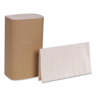 Georgia-Pacific 23504 Singlefold Paper Hand Towels, 9-1/4" x 10-1/4", Brown - 4000 / Case