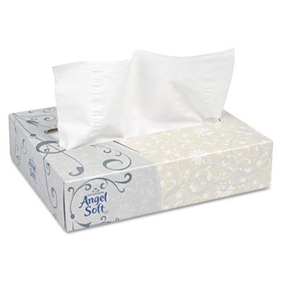 Georgia-Pacific 48550 2 Ply Facial Tissue, Flat Box - 60 / Case