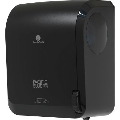 Georgia-Pacific 59589 Pacific Blue Ultra Mechanical Paper Hand Towel Dispenser, Black - 1 / Case
