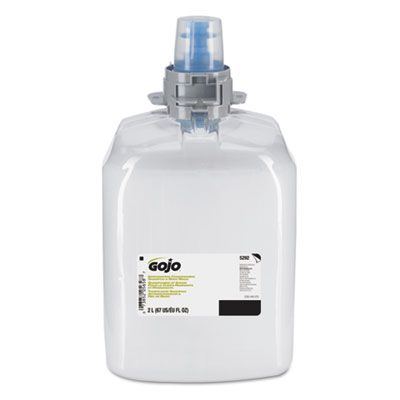 GOJO 529202 Invigorating 3-In-1 Shampoo and Body Wash, Botanical, FMX-20 2000 mL Refill - 2 / Case
