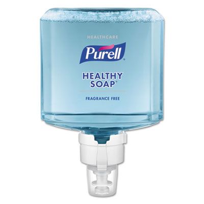 GOJO 777202 PURELL Healthcare Healthy Soap Gentle & Free Foam, ES8 1200 mL Refill - 2 / Case