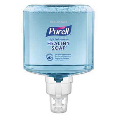 GOJO 778502 PURELL Healthcare Healthy Soap High Performance Foam, ES8 1200 mL Refill - 2 / Case