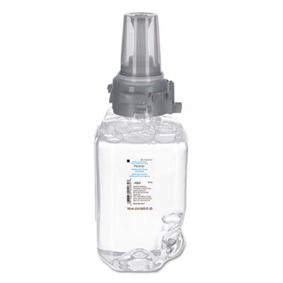 GOJO 872104 PROVON Clear & Mild Foam Hand Soap, Unscented, ADX-7 700 mL Refill - 4 / Case