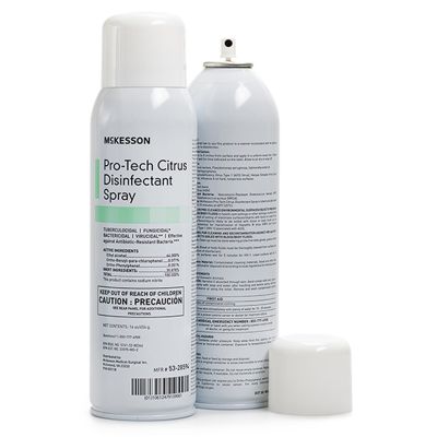 McKesson Pro-Tech Citrus Disinfectant Spray, 16 oz - 12 / Case
