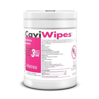 Metrex 13-1100 CaviWipes Surface Disinfectant Wipes - 1920 / Case