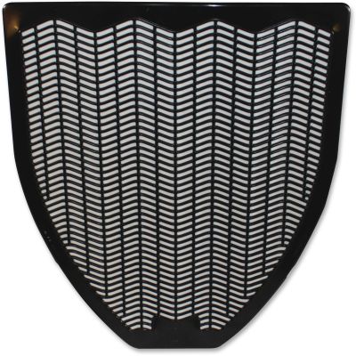 Impact 15255 Z-Mat Disposable Urinal Floor Mats, 20-3/8" x 17-1/2", Black - 6 / Case