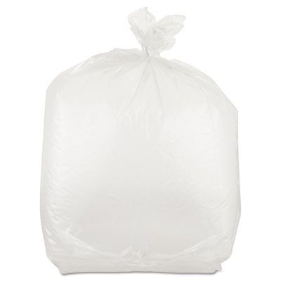 Inteplast PB100824 Plastic Food Bags, 22 Quart, 1 Mil, 10" x 24" x 8", Clear - 500 / Case