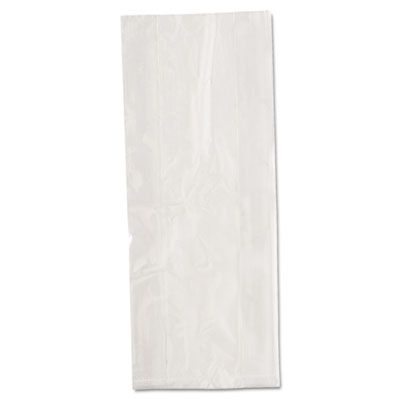 Inteplast PB060315H Food Grade Plastic Bags, 1 Mil, 3.5 Quart, 6" x 3" x 15", Clear - 1000 / Case