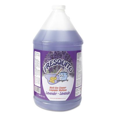 Kess FRESQUITOL Fresquito All-Purpose Cleaner, Lavender Scent, 1 Gallon Bottle - 4 / Case